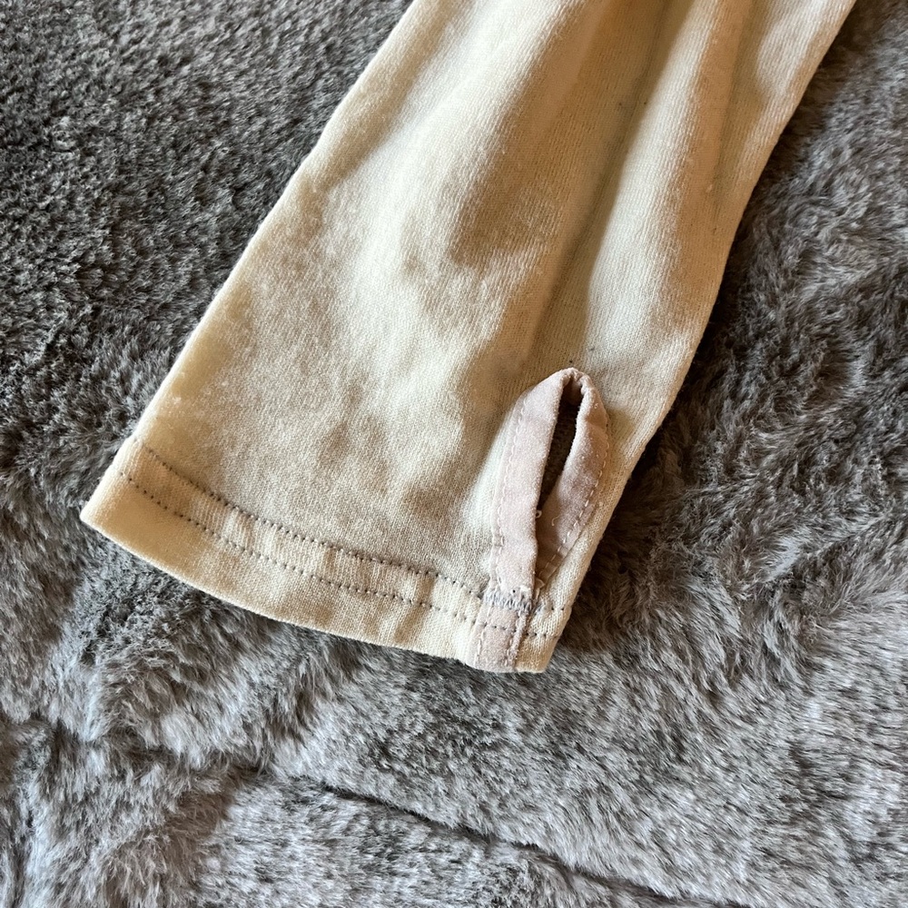 Striped Thermal Patagonia Hooded Top with Cream Sleeves - Picture 11 of 12